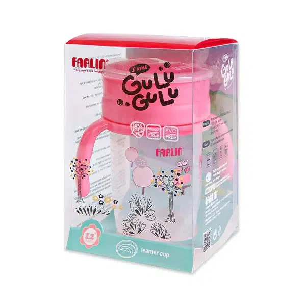 Farlin Training Cup – Pink - Image 4