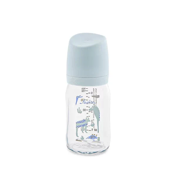 Farlin Wide Neck Glass Feeding Bottle 160Ml – Green
