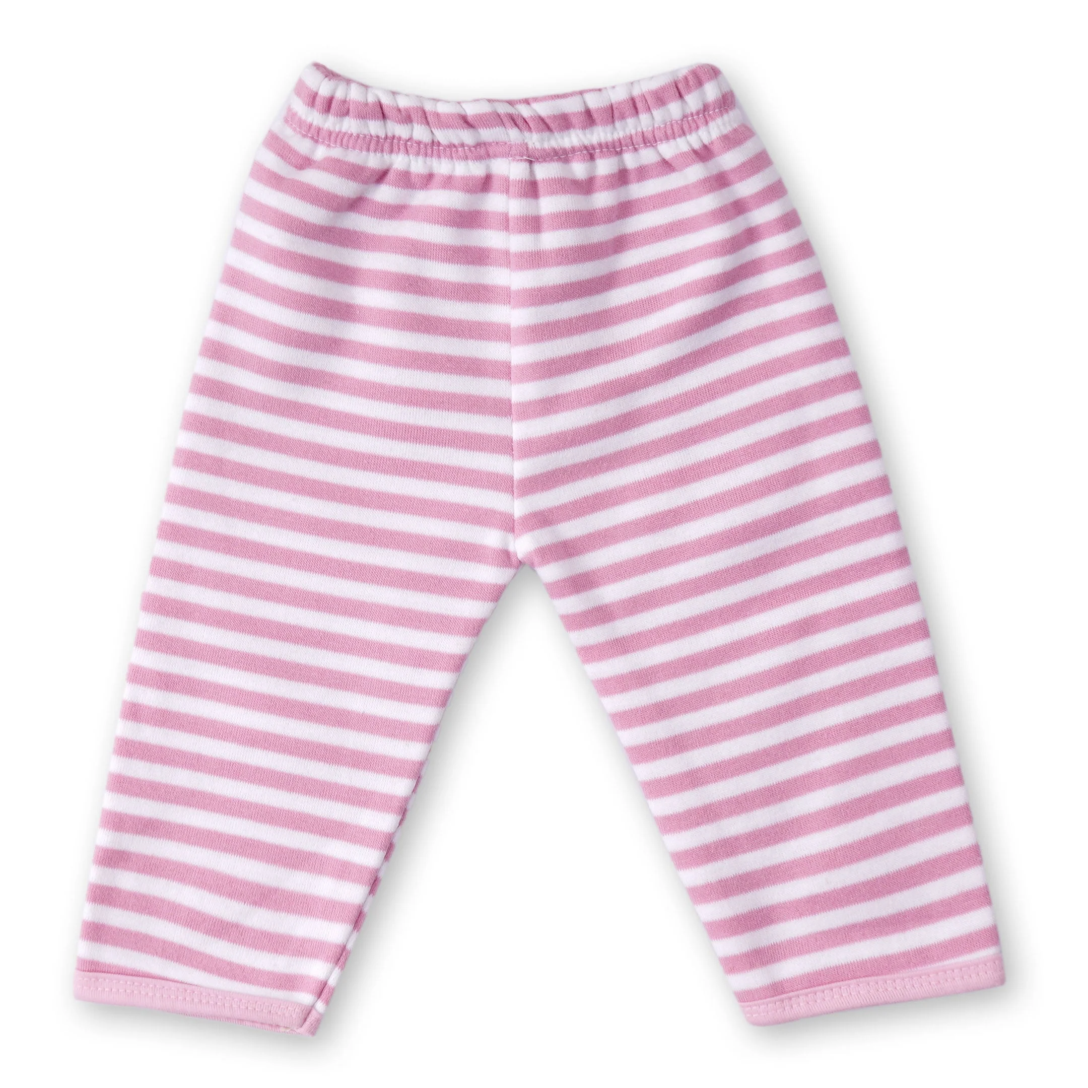 Fleece Baby Night Suit Pink And White - Sunshine - Image 5