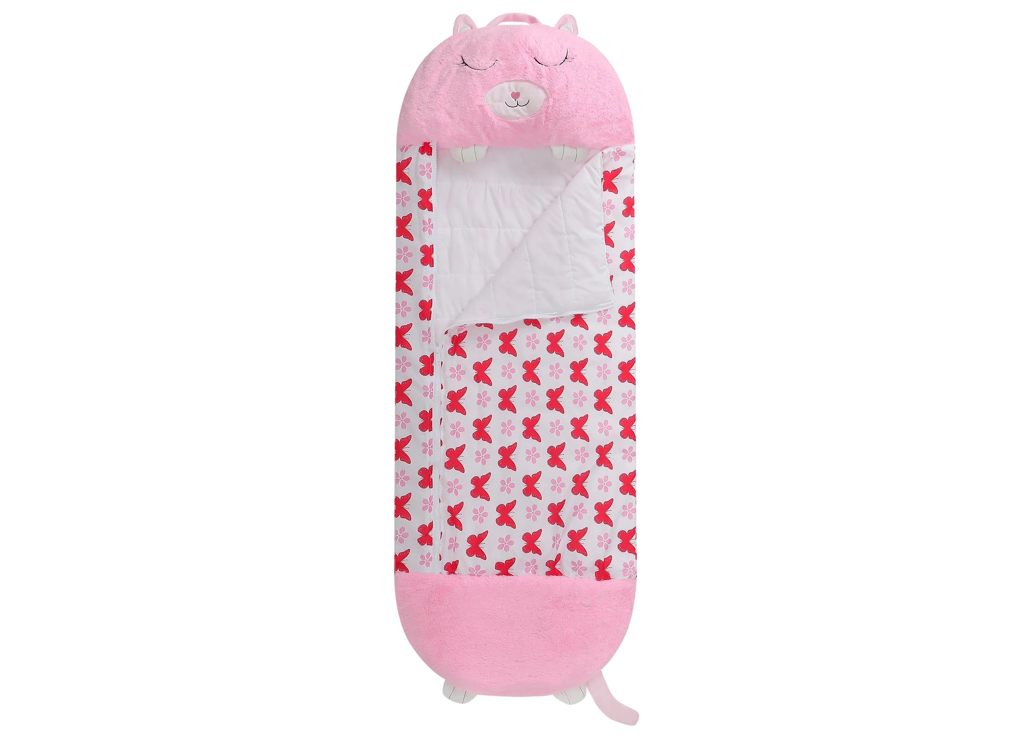 Kids Foldable Sleeping Bag Kitty Pink - Sunshine - Image 4