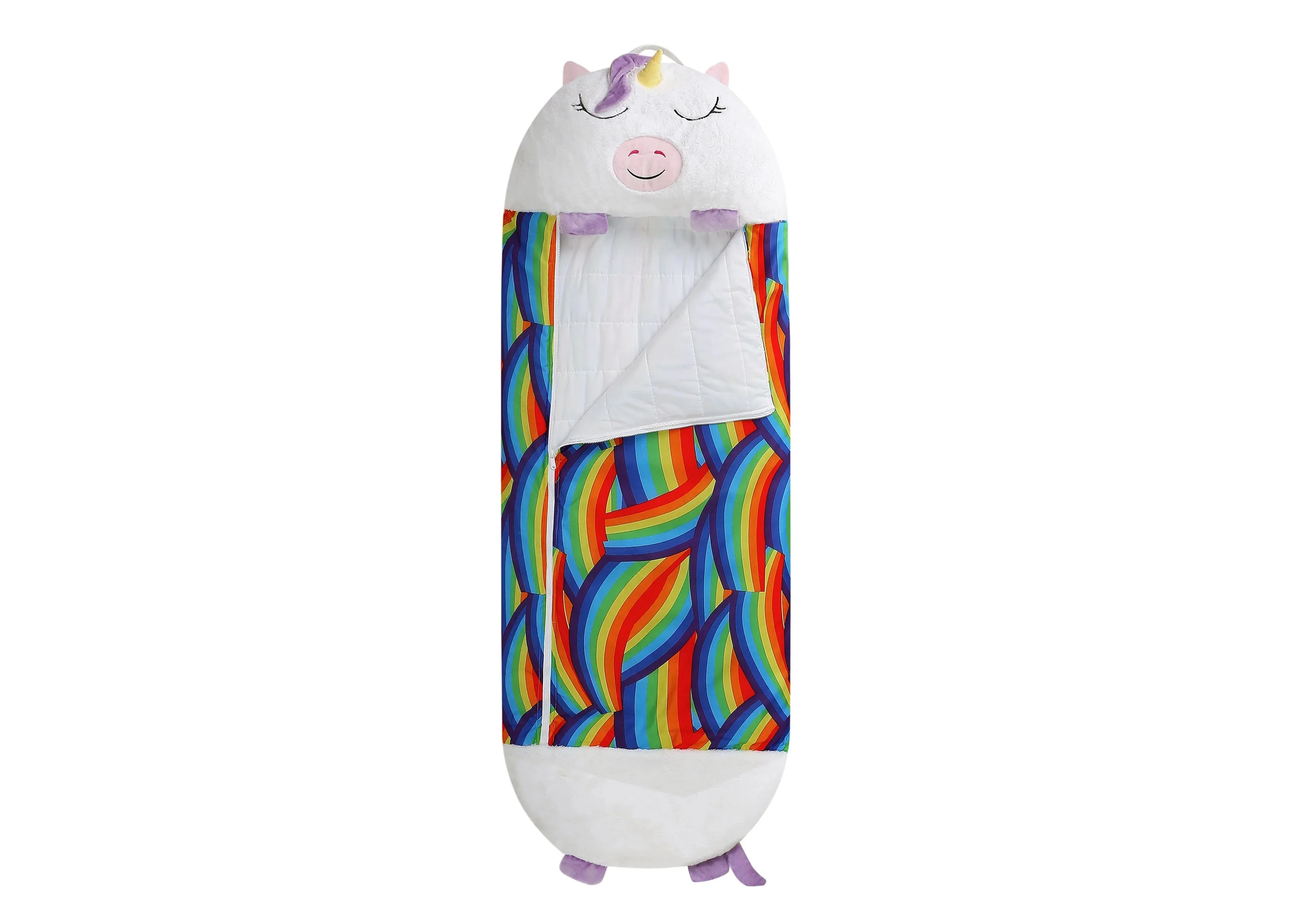 Kids Foldable Sleeping Bag Unicorn White - Sunshine - Image 4