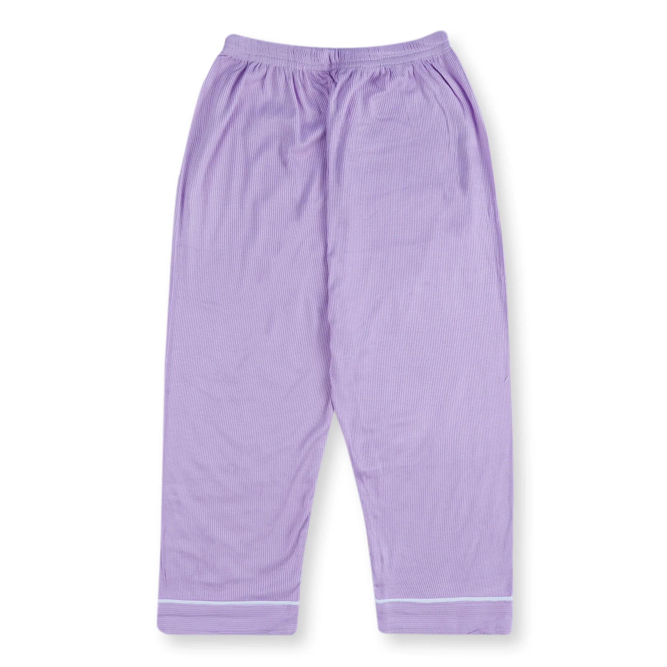 Girls Half-Sleeves Nightwear Pajama Set Purple - Sunshine - Image 6