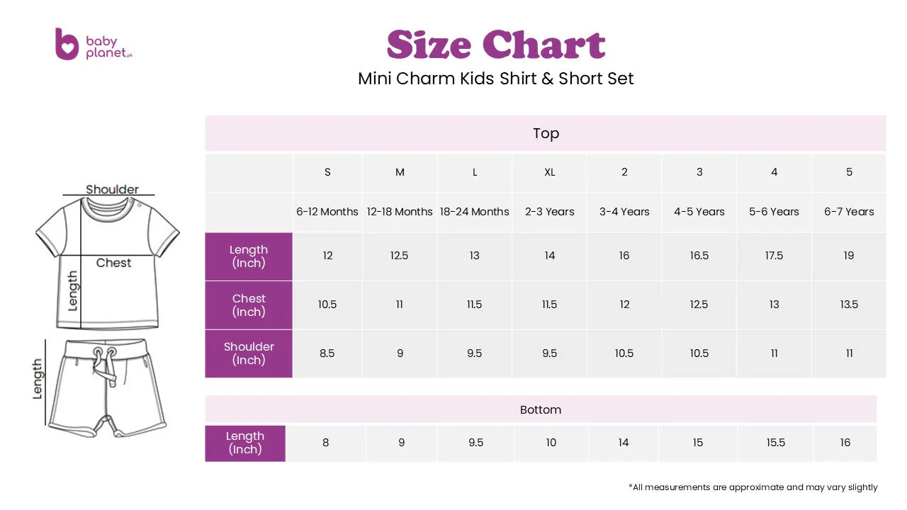 Girls Half-Sleeves T-Shirt & Short Set Dinosaur White - Mini Charm - Image 8
