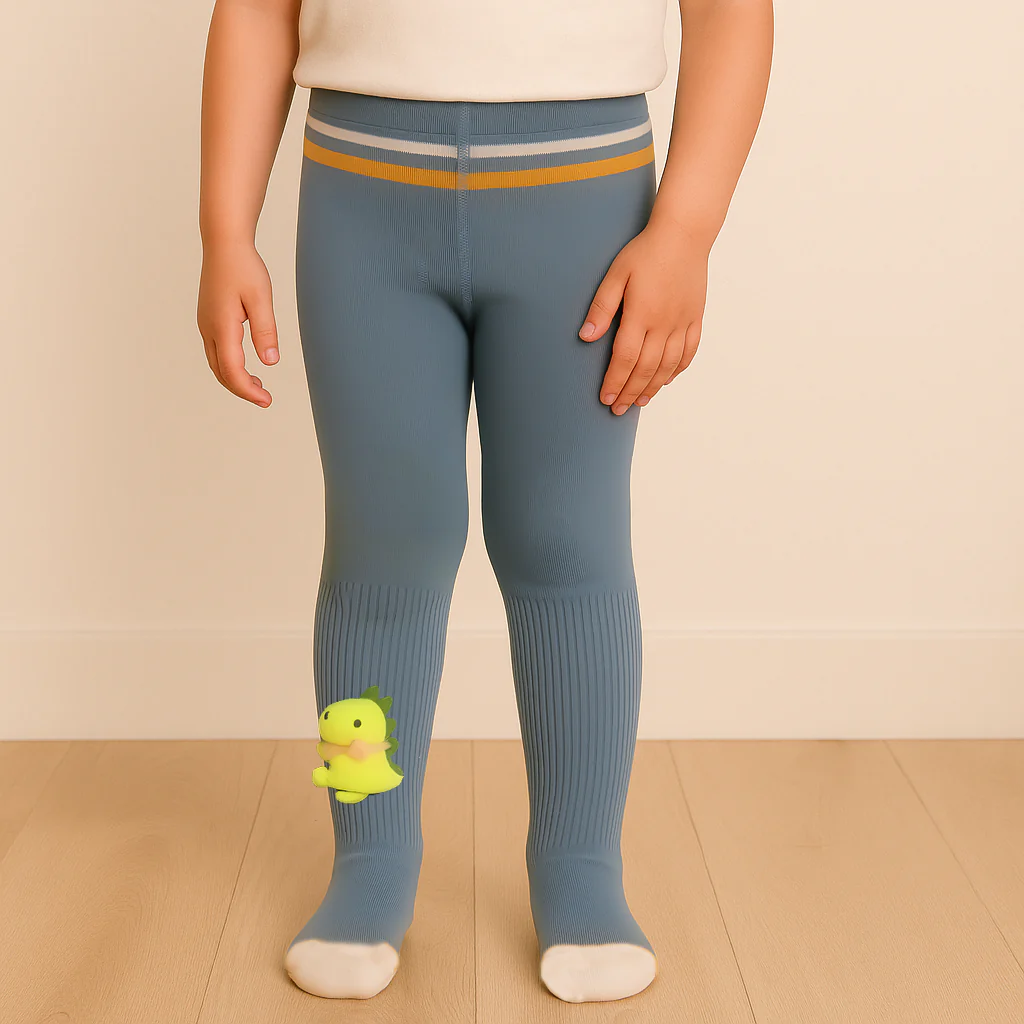 Girls Leggings Blue - Sunshine - Image 2