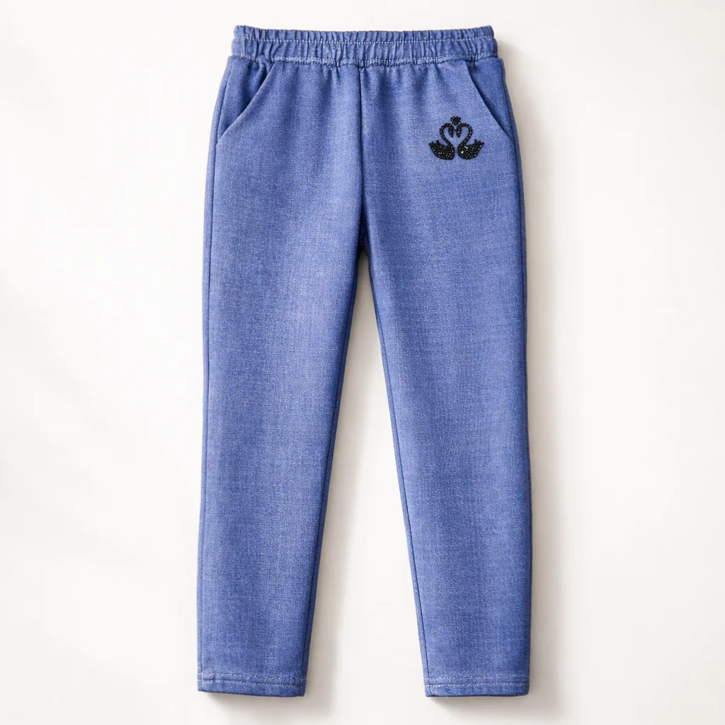 Girls Pajama Denim Blue - Sunshine