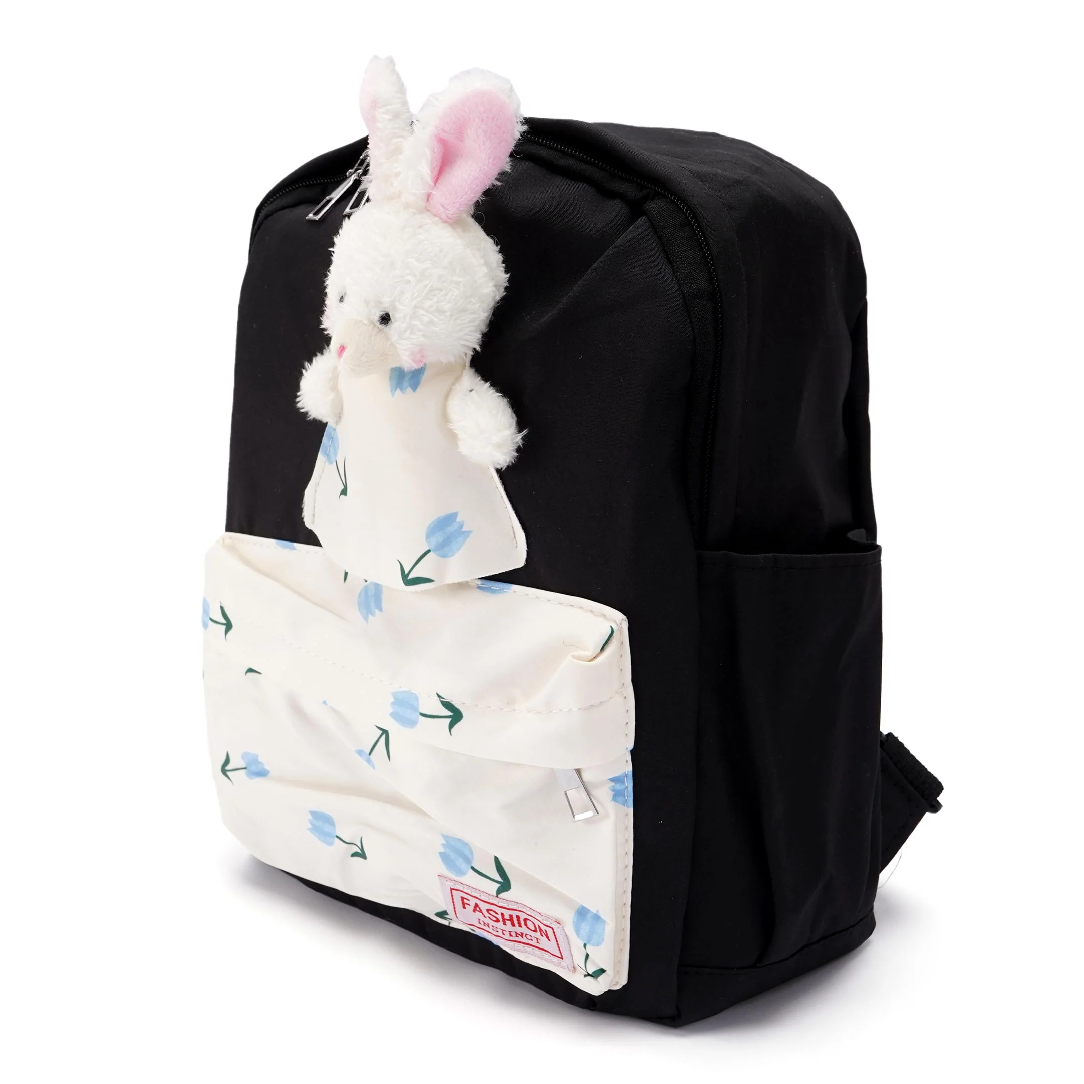 Girls School Bag Rabbit Black - Sunshine - Image 4
