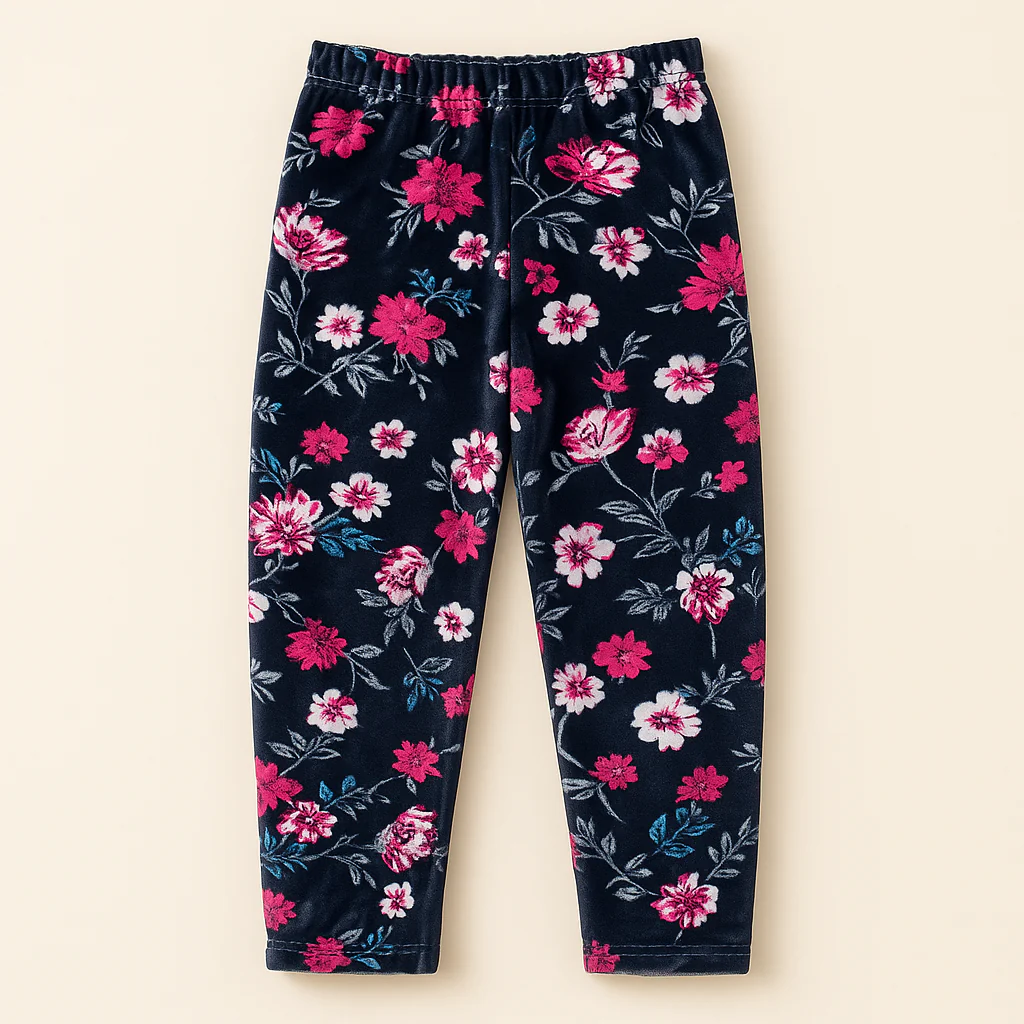 Girls Tights Flower Pink - Sunshine