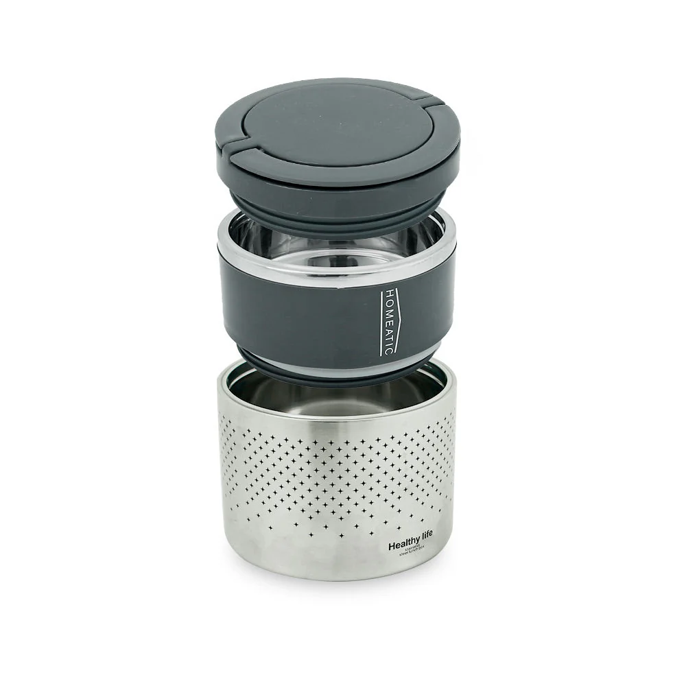 Homeatic Stainless Steel Office Lunch Box 1500Ml - Image 2