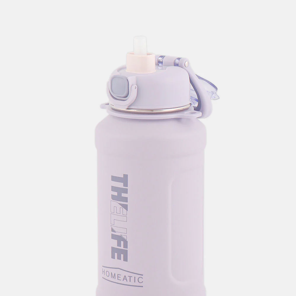 Homeatic Steel Water Bottle 1000 Ml Purple - Image 4
