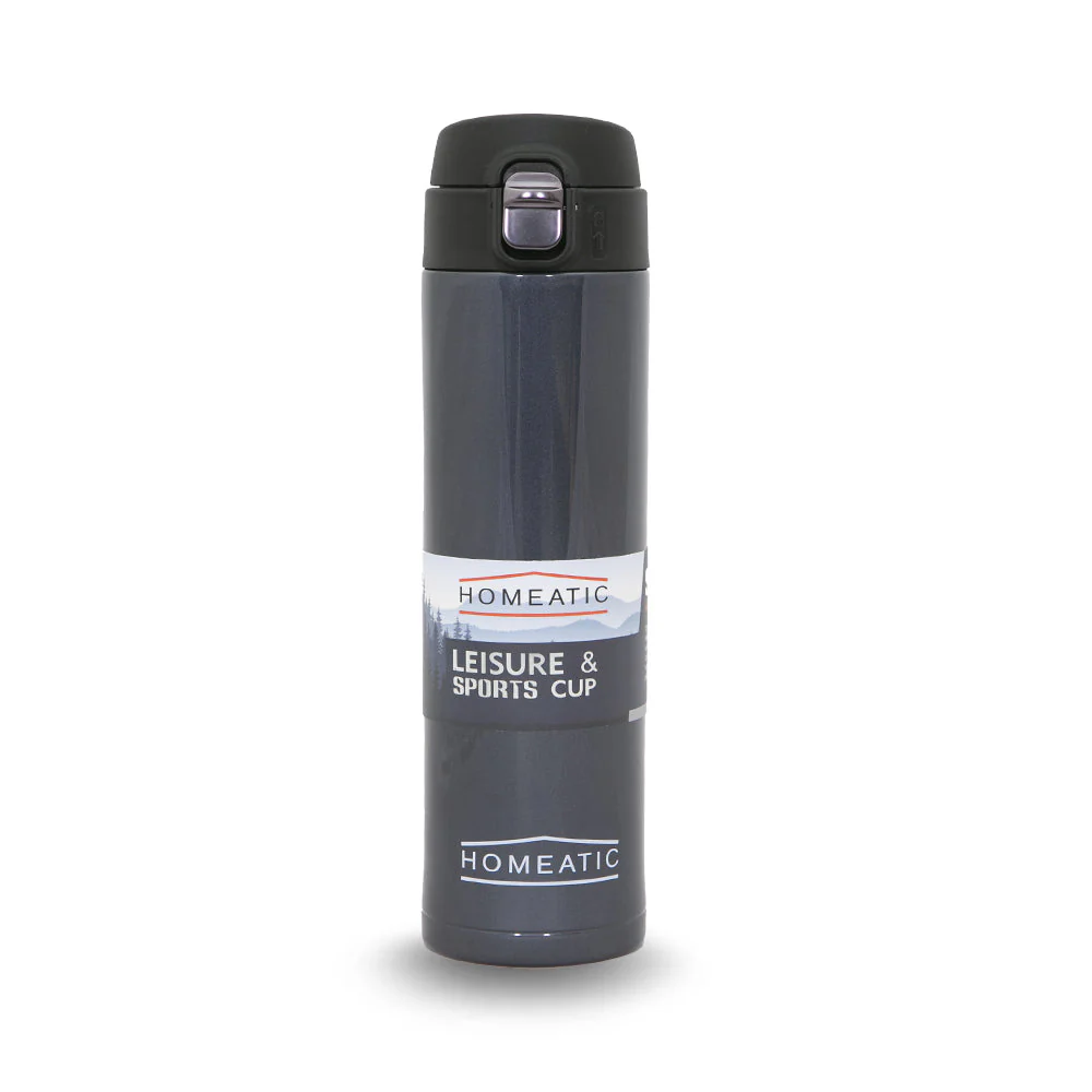 Homeatic Steel Water Bottle 500 Ml Blue