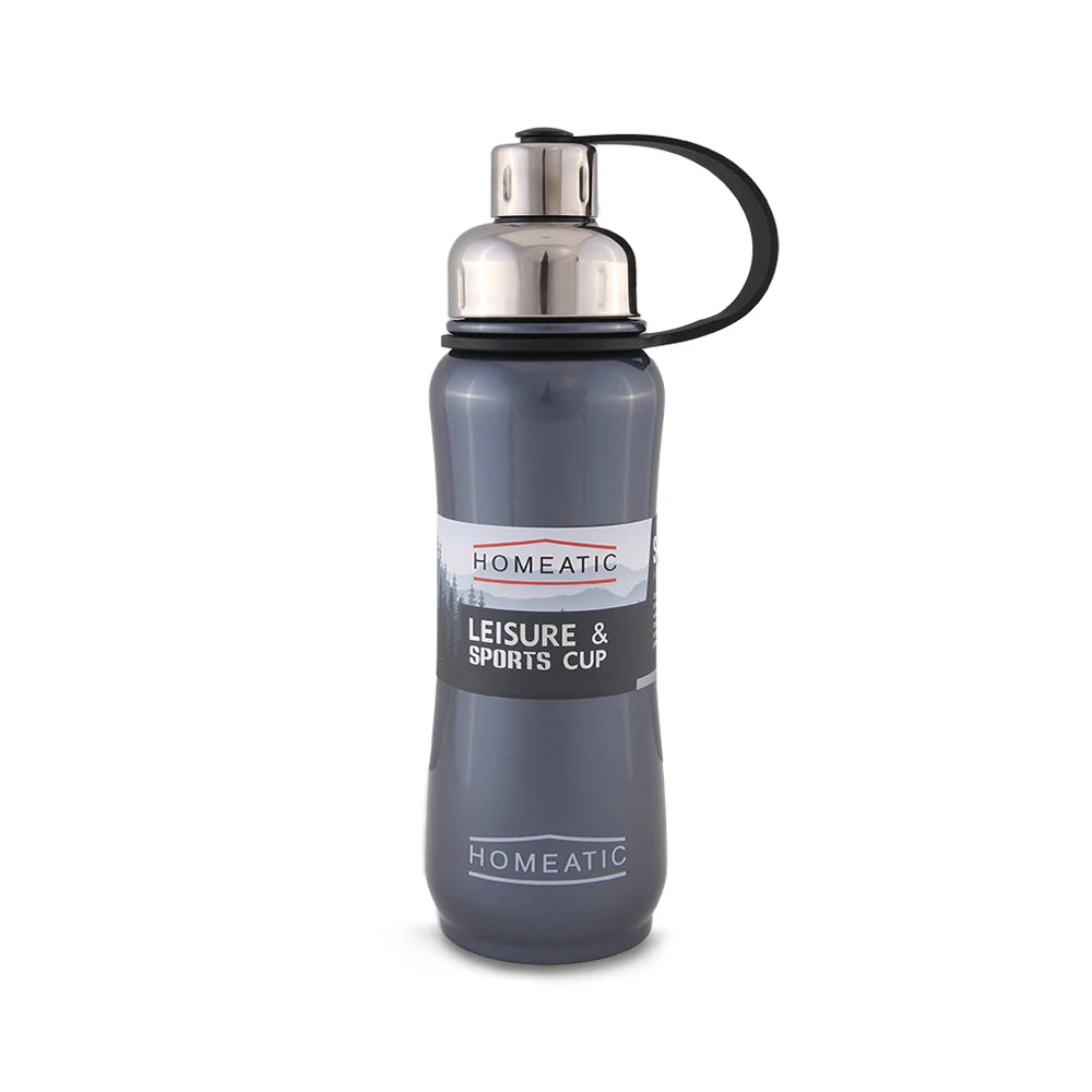 Homeatic Steel Water Bottle 500 Ml Blue