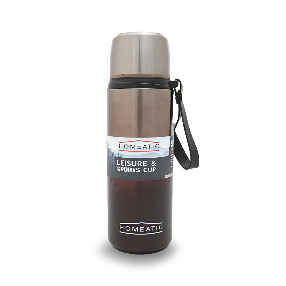 Homeatic Steel Water Bottle 750 Ml Maroon