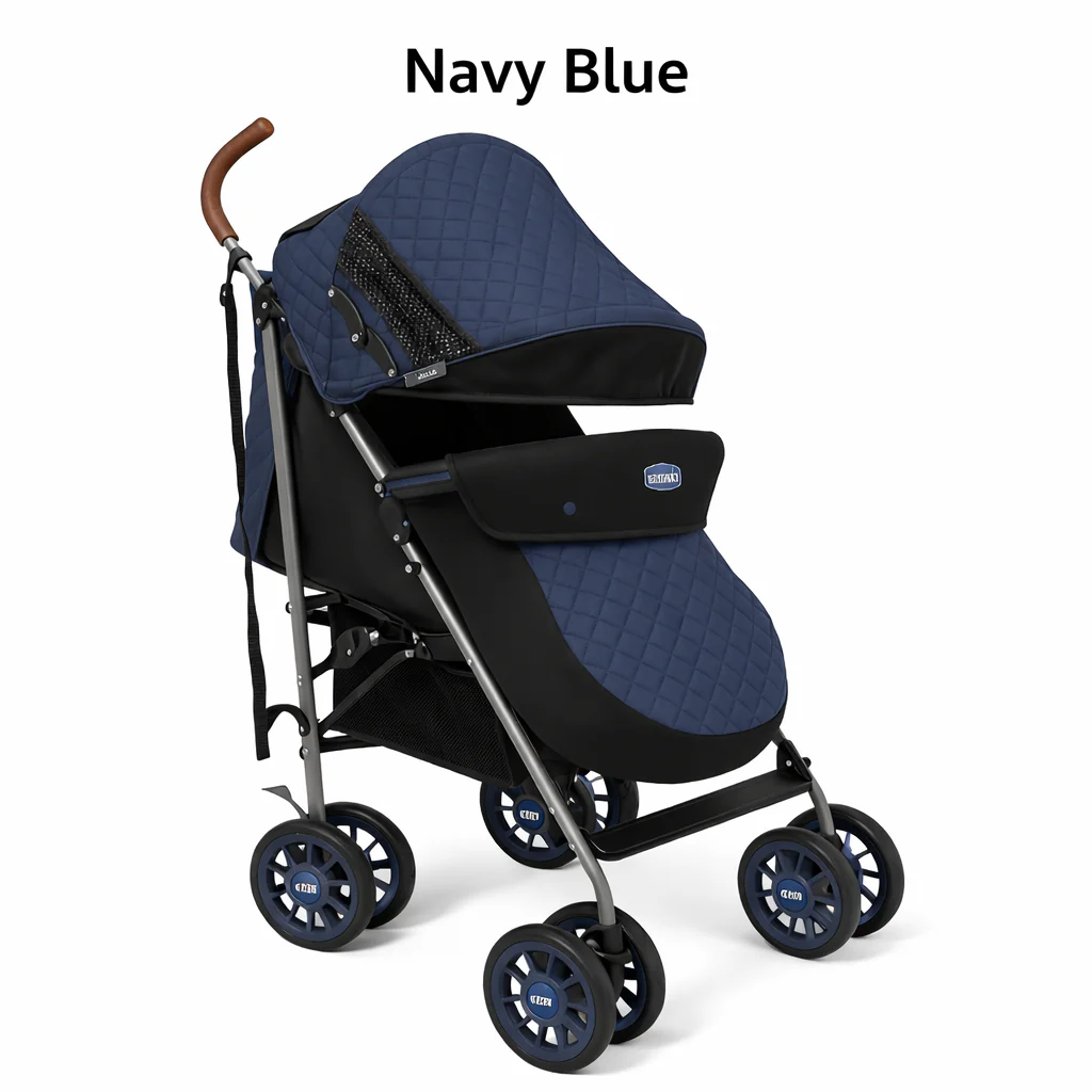 Infantes Baby Buggy Stroller Navy Blue