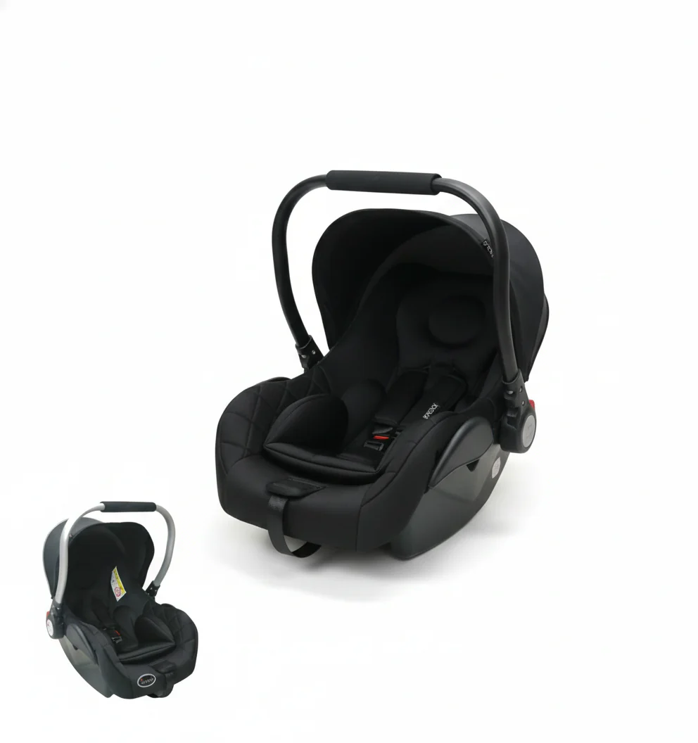 Infantes Baby Carry Cot Black