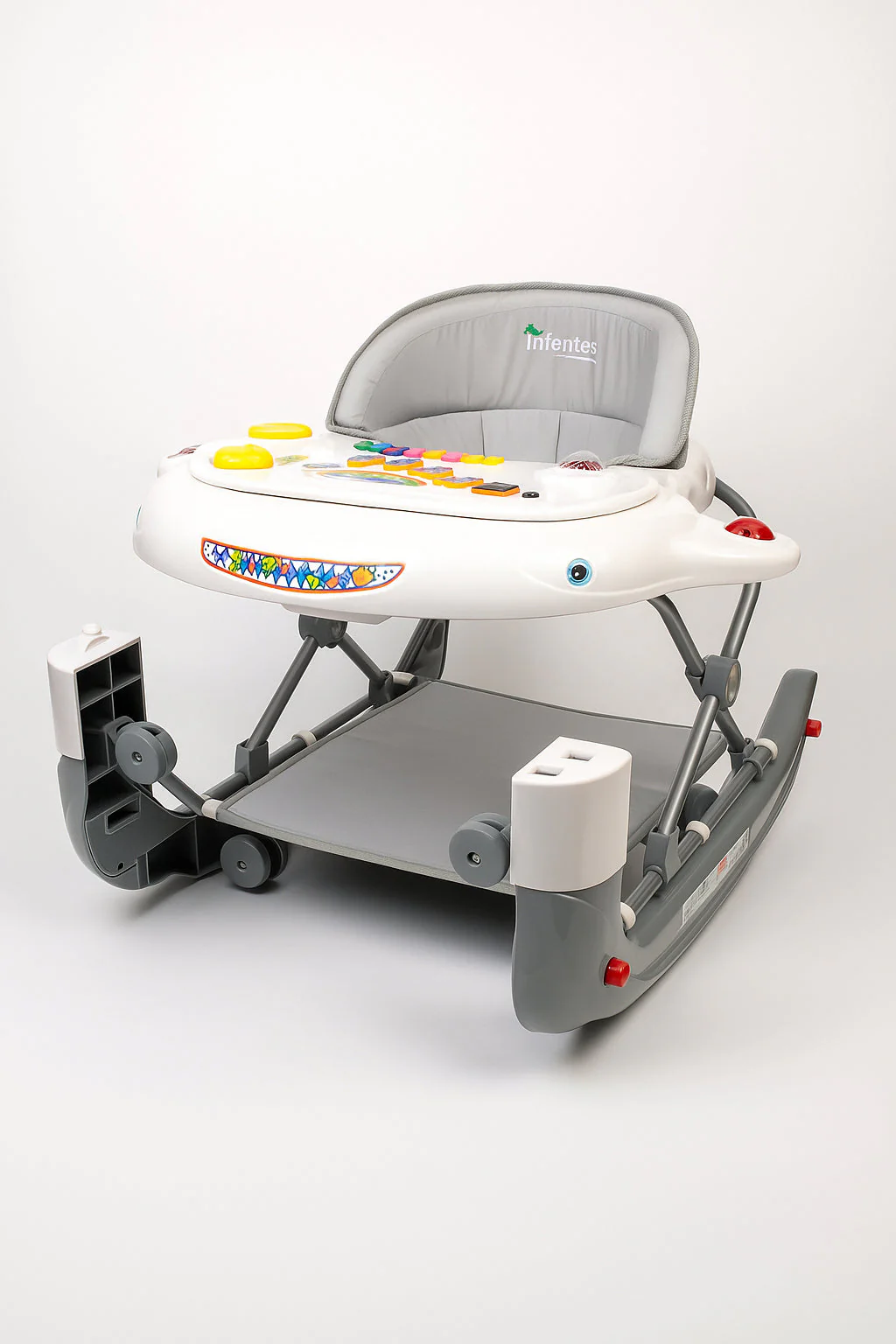 Infantes Baby Musical Walker Grey
