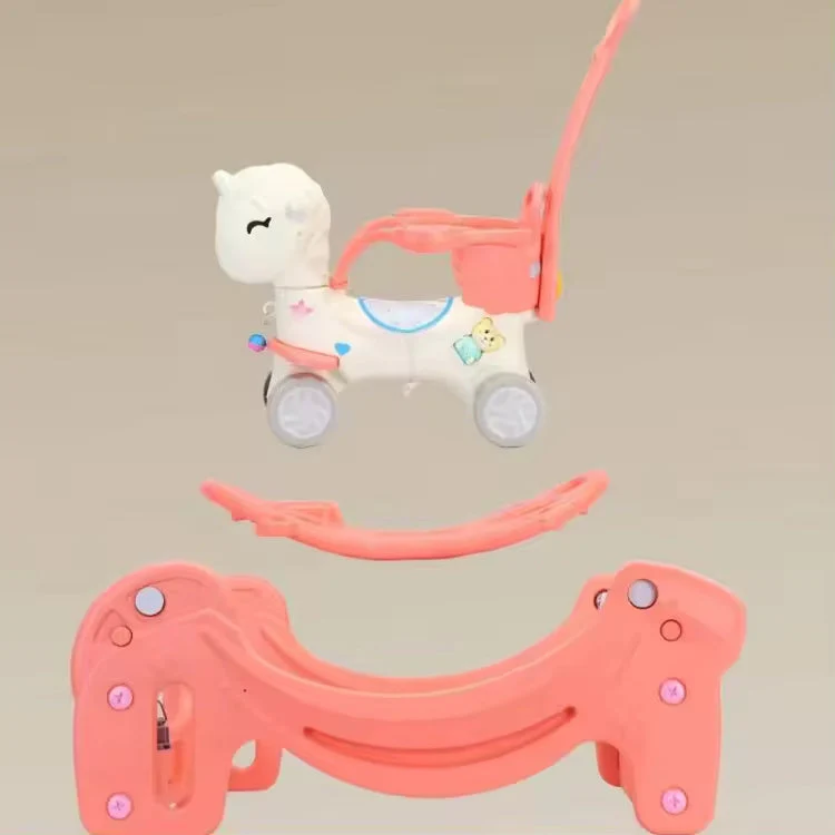 Infantes Children'S Plastic Rocking Horse Grey - Image 2