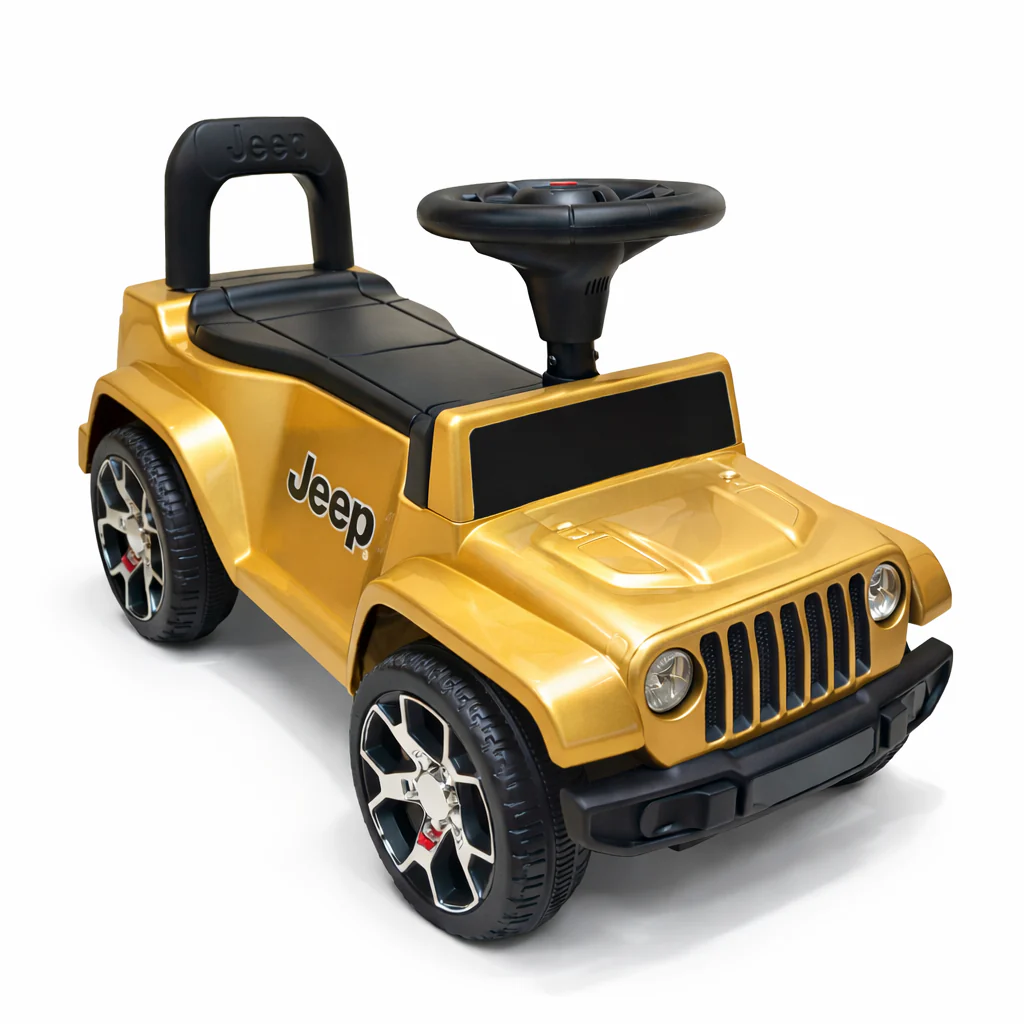 Infantes Kids Ride on Push Car Golden