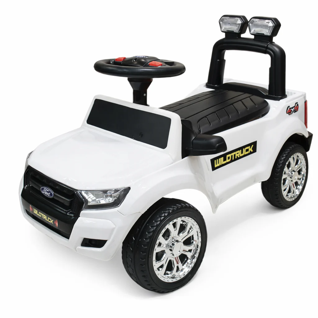 Infantes Kids Ride on Push Car White