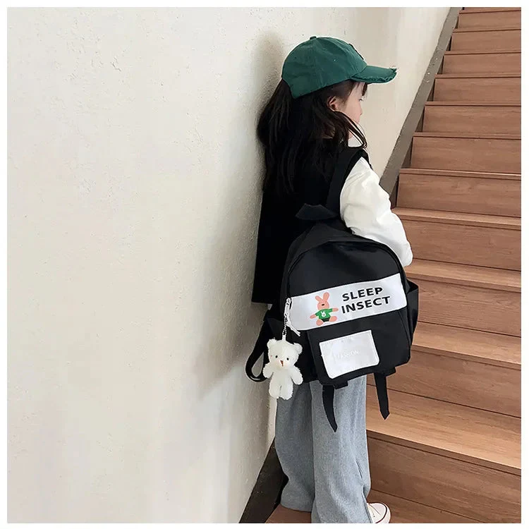 Kids Backpack Sleep Insect Black - Sunshine - Image 12