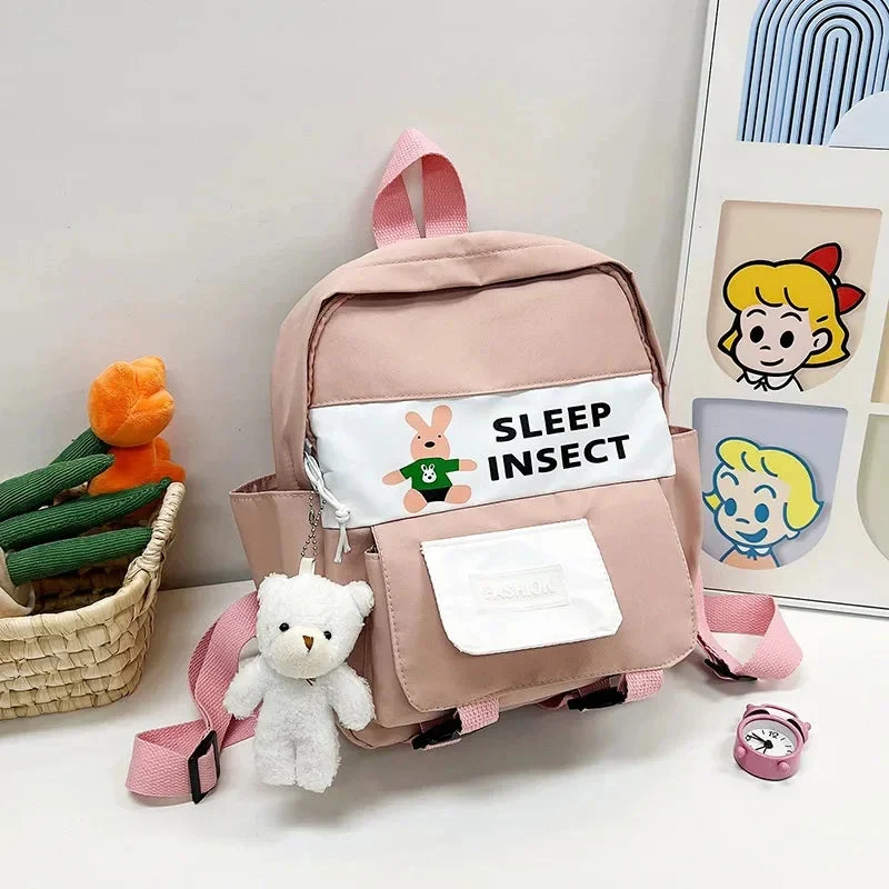Kids Backpack Sleep Insect Pink - Sunshine - Image 2