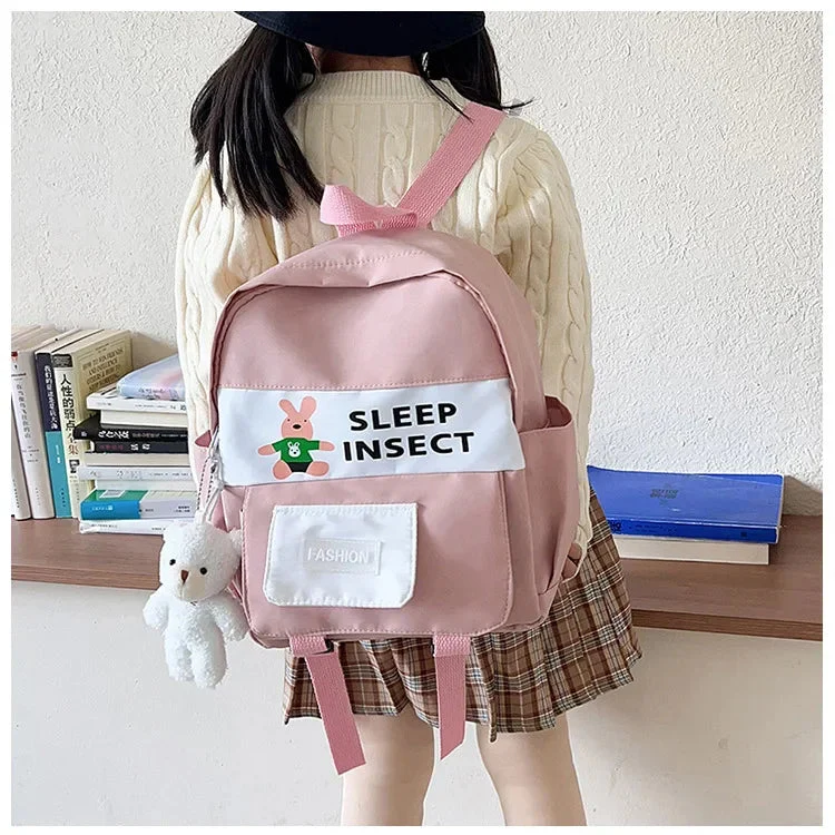Kids Backpack Sleep Insect Pink - Sunshine - Image 9