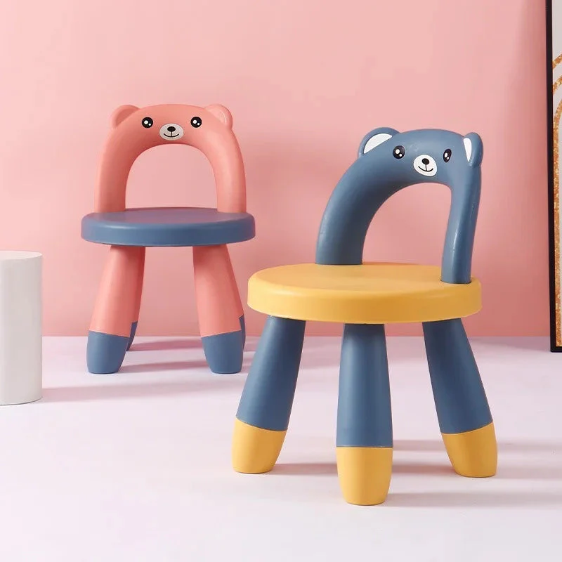 Kids Chair Bear Yellow - Sunshine - Image 3