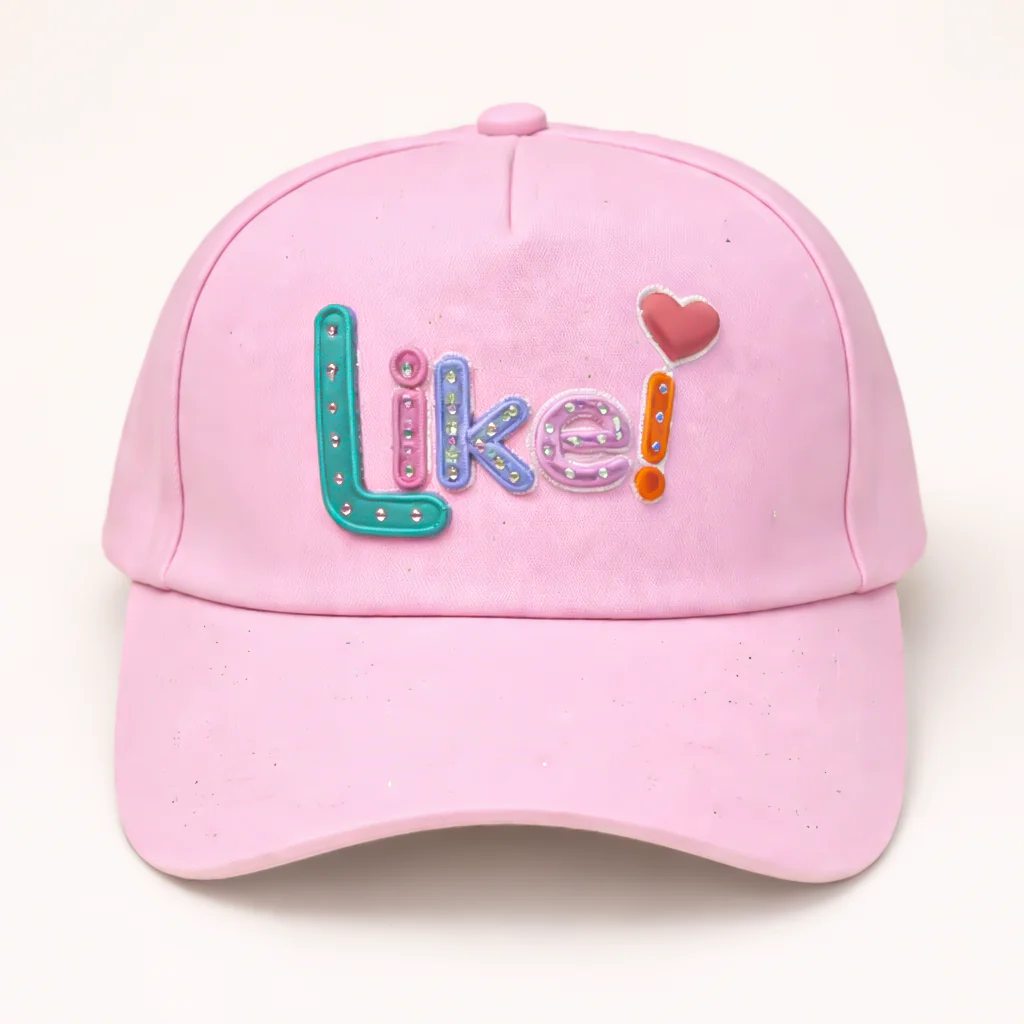 Kids Cotton P-Cap Like Baby Pink - Sunshine