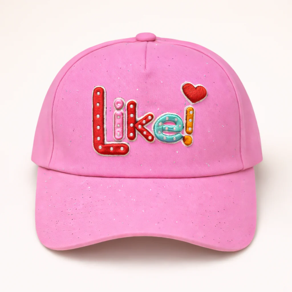 Kids Cotton P-Cap Like Pink - Sunshine