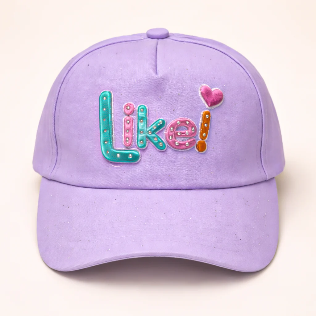 Kids Cotton P-Cap Like Purple - Sunshine