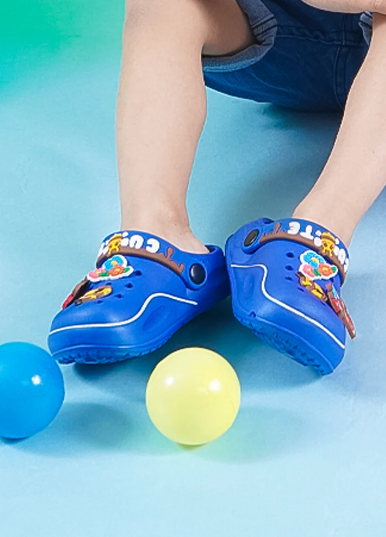 Kids Crocs Honey Bear Royal Blue - Sunshine - Image 10