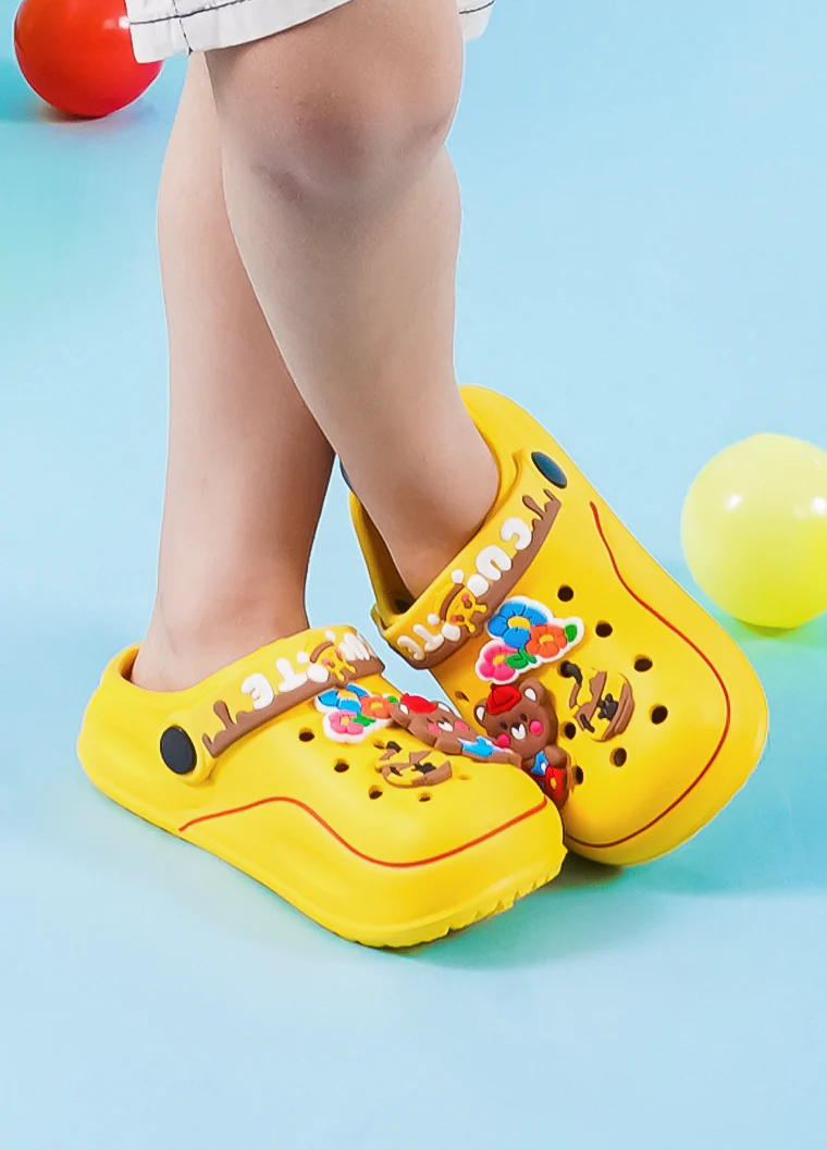 Kids Crocs Honey Bear Yellow - Sunshine - Image 12