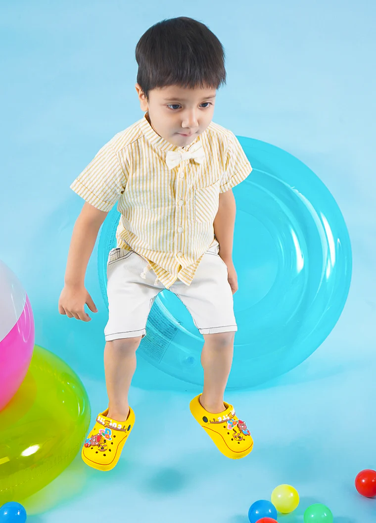 Kids Crocs Honey Bear Yellow - Sunshine - Image 9