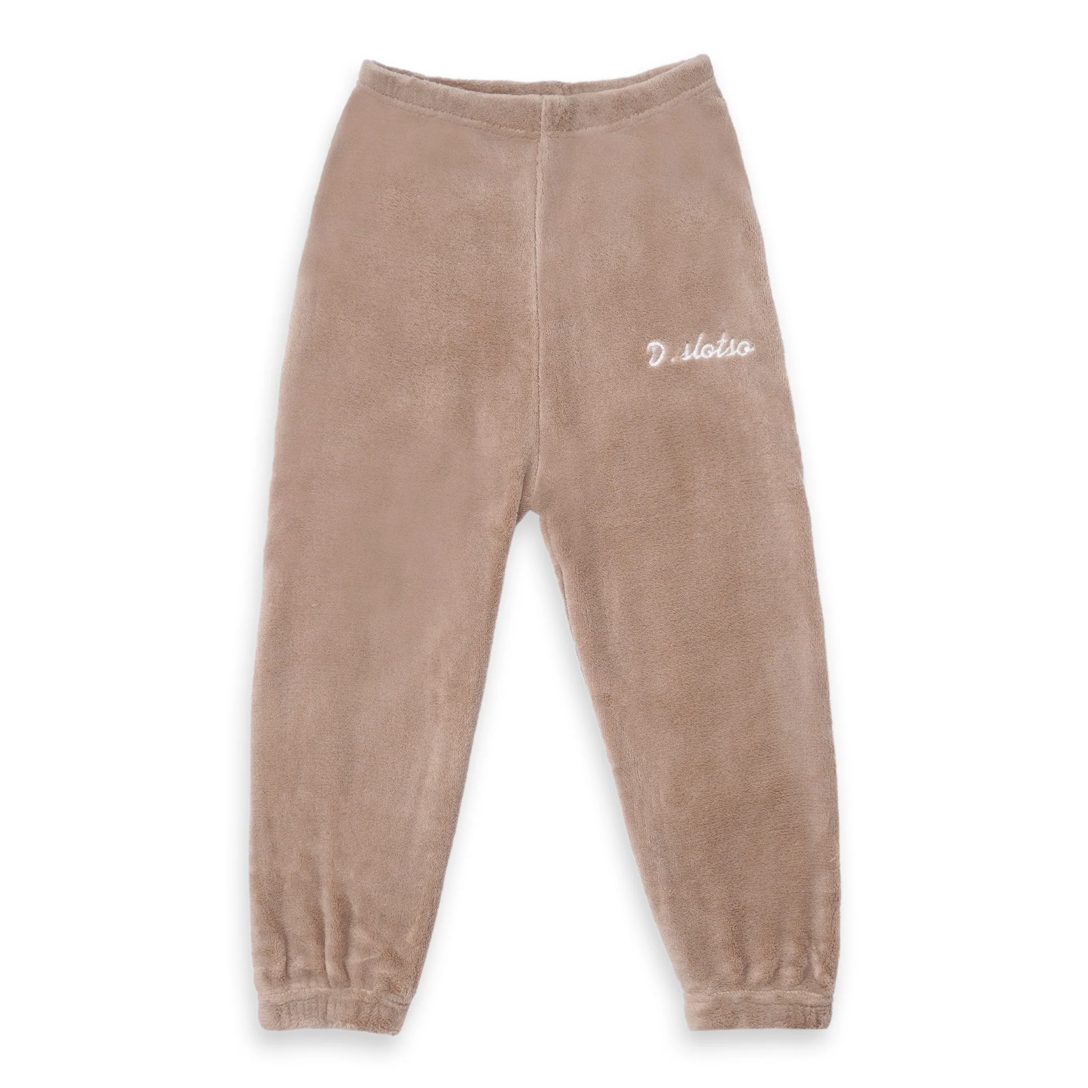 Kids Fleece Hoodie & Pajama Set Brown - Sunshine - Image 4