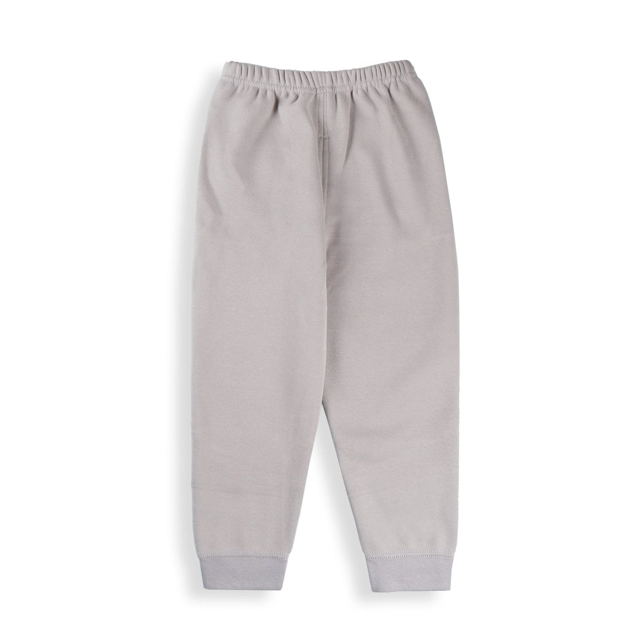 Kids Fleece Pajama Set Handsome Grey - Sunshine - Image 6