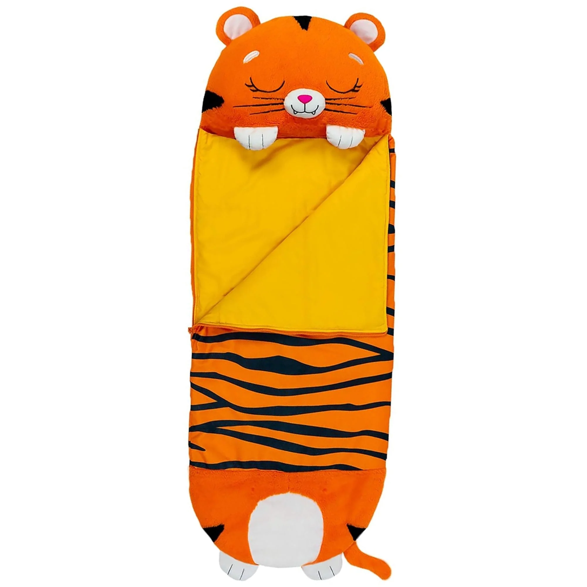 Kids Foldable Sleeping Bag Tiger Brown - Sunshine - Image 7