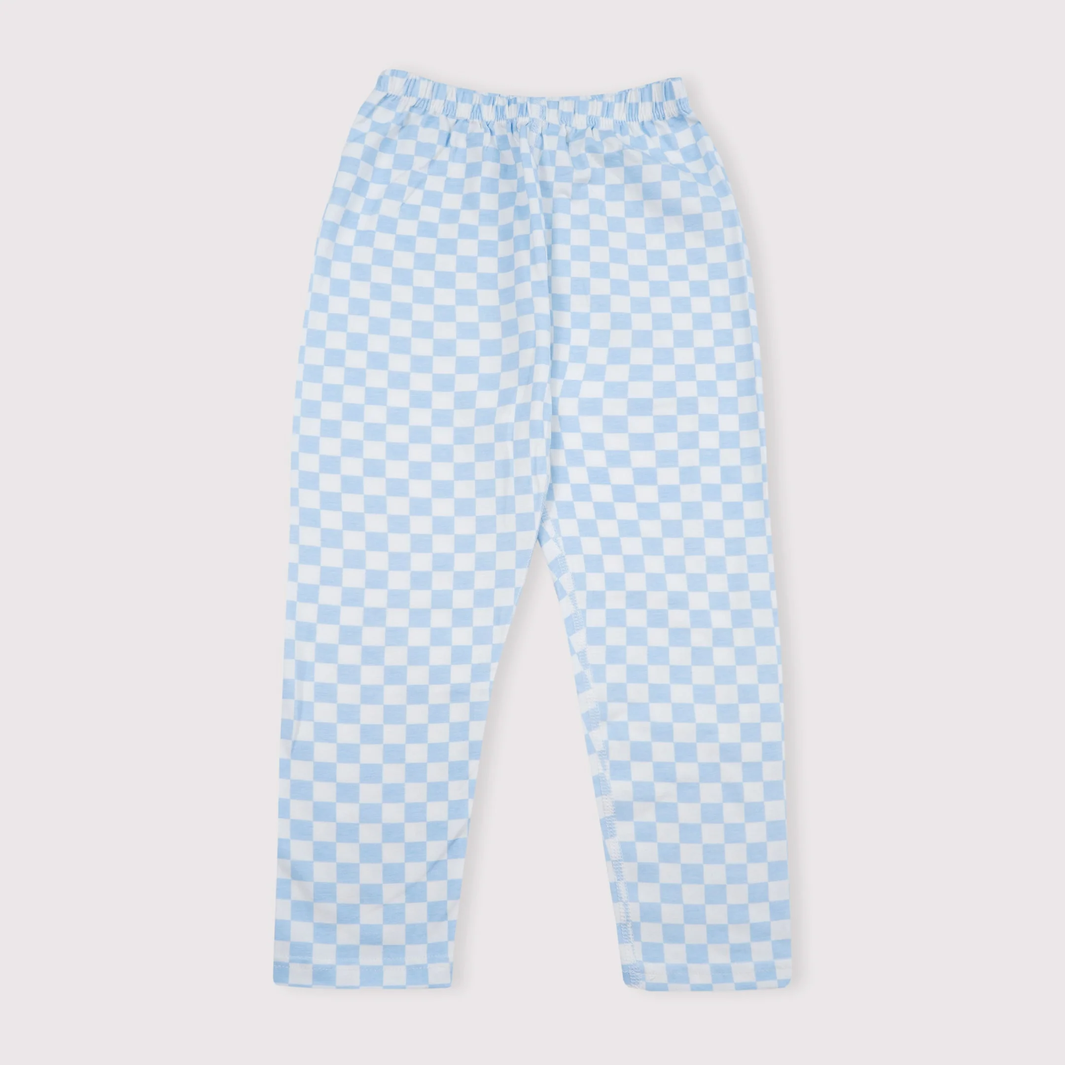 Kids Full-Sleeves Pajama Set School Sky Blue - Sunshine - Image 7