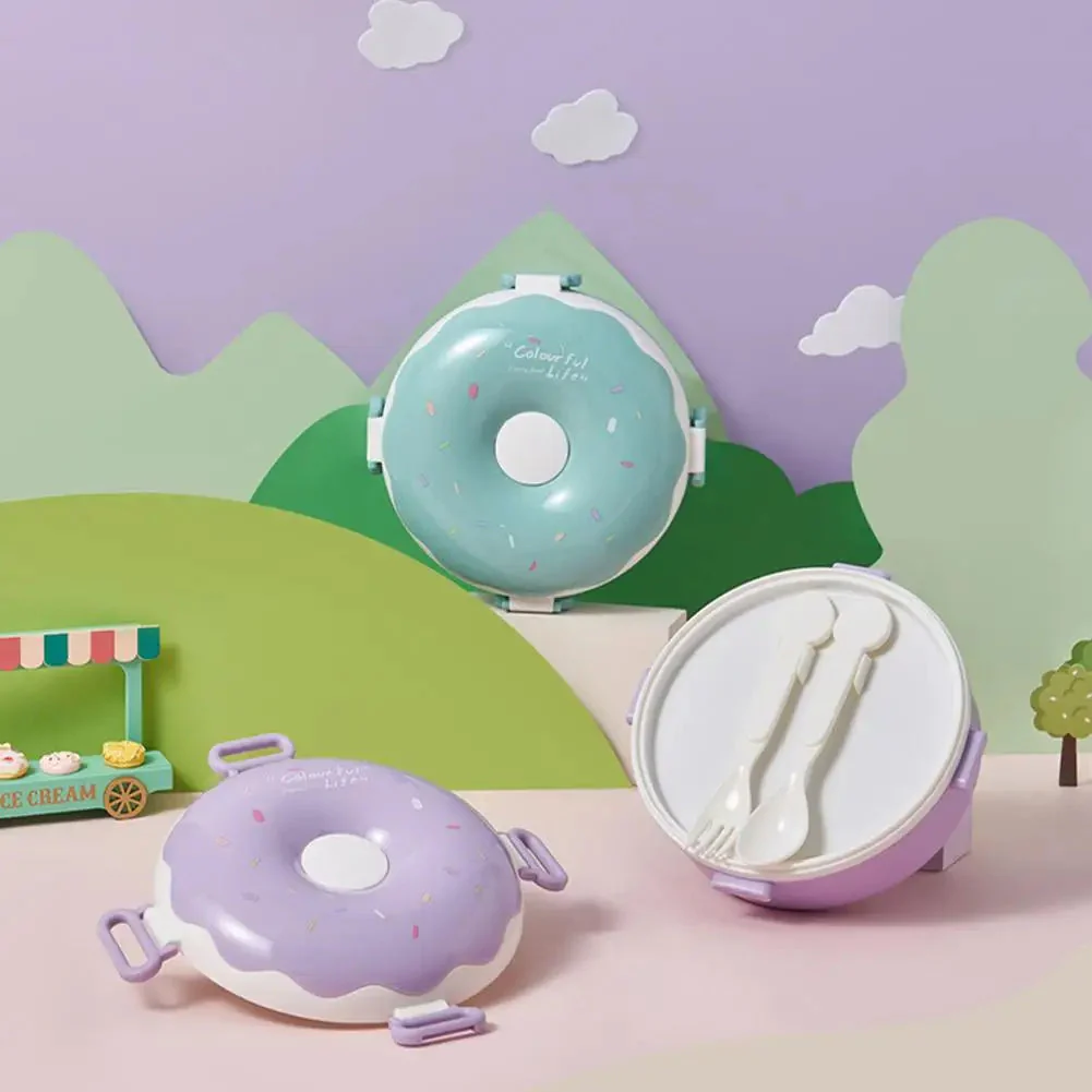 Kids Lunch Box Donut Purple - Sunshine - Image 4