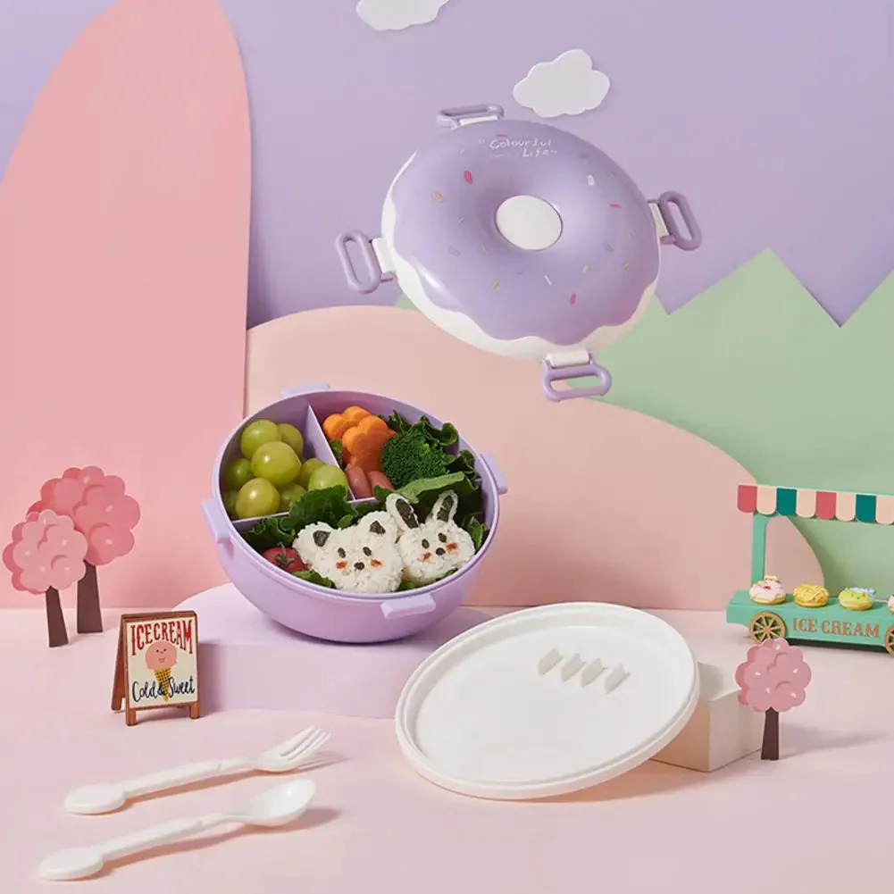 Kids Lunch Box Donut Sea Green - Sunshine - Image 3