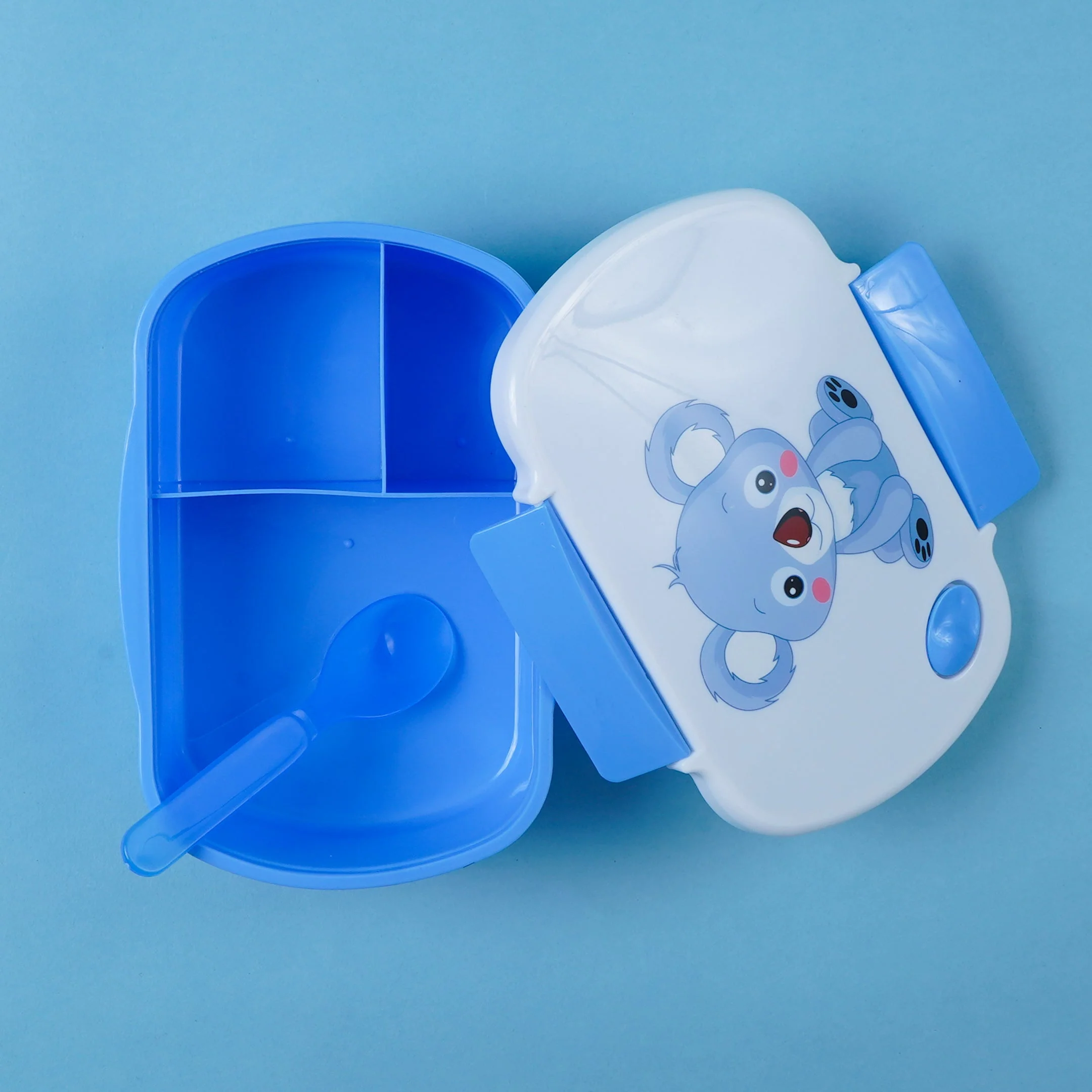 Kids Lunch Box & Water Bottle Set Koala Blue - Sunshine - Image 2