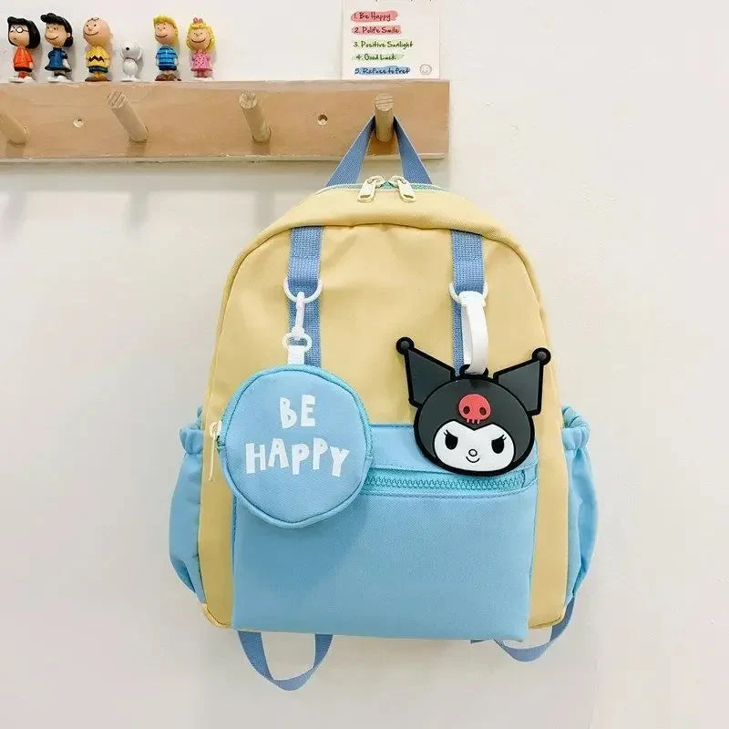 Kids Mini Backpack Be Happy Blue - Sunshine - Image 2