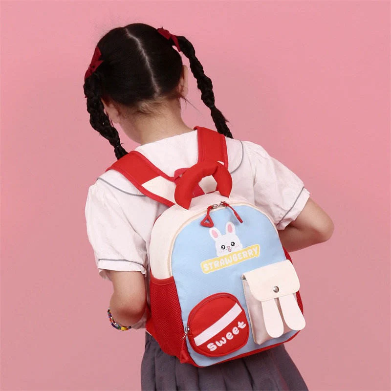Kids Mini Backpack Labubu Orange - Sunshine - Image 3