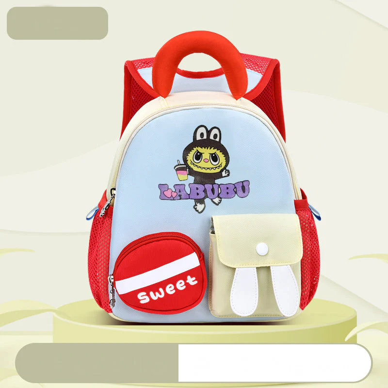 Kids Mini Backpack Labubu Red - Sunshine - Image 2