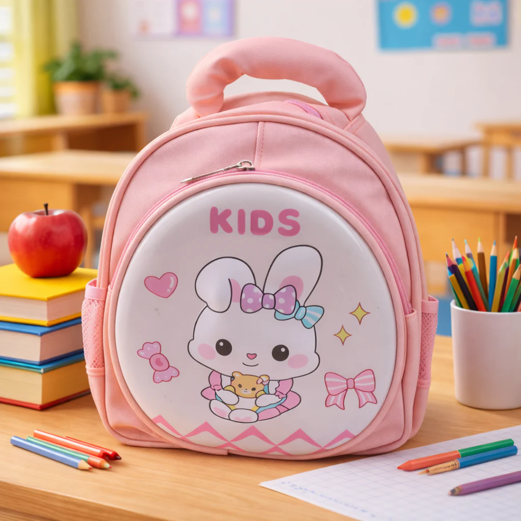 Kids Mini School Bag Dino Pink - Topse
