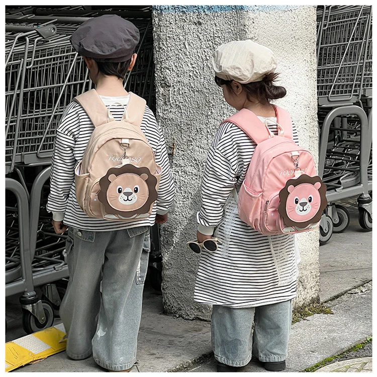 Kids Mini School Bag Lion Black - Sunshine - Image 4
