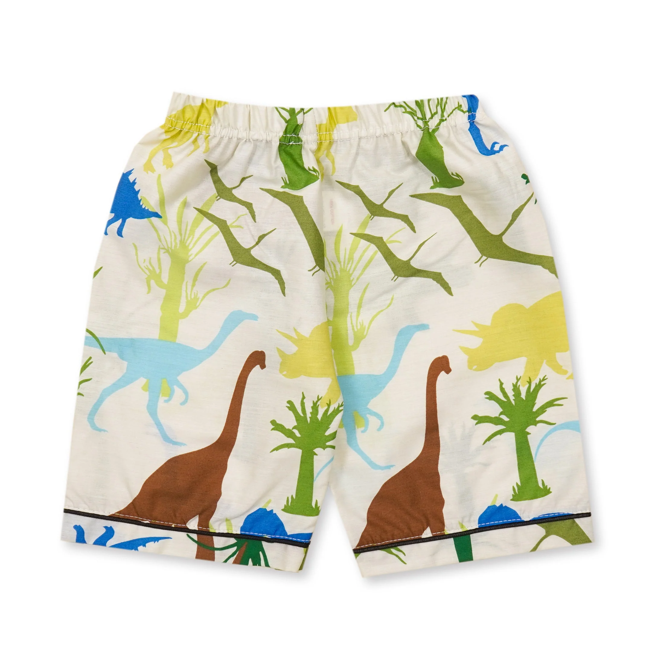 Kids Night Suit Dinosaurs & Trees Green - Mini Charm - Image 6
