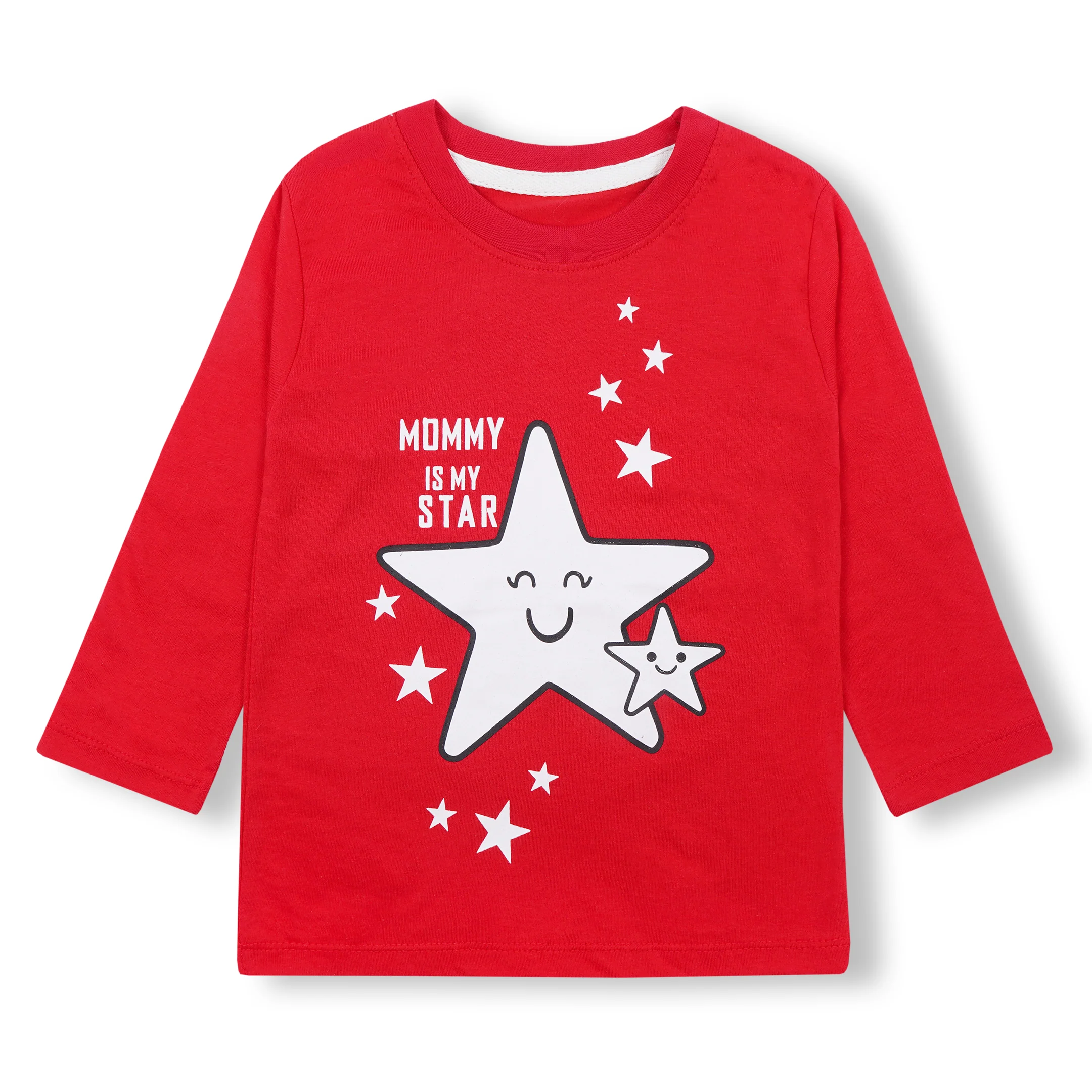 Kids Pajama Set Mommy Is My Star Red - Sunshine - Image 8