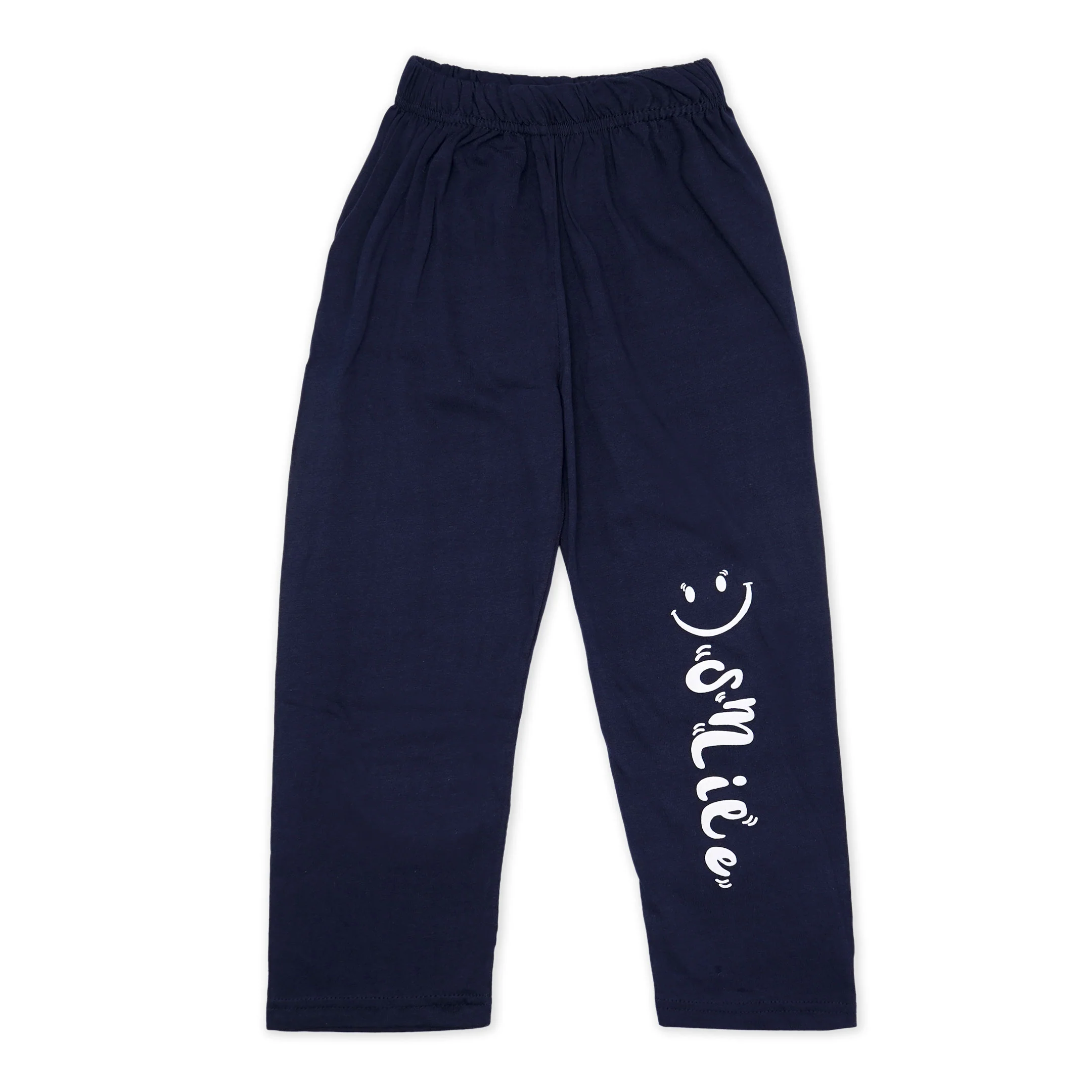 Kids Pajama Set Smile Navy Blue - Sunshine - Image 9