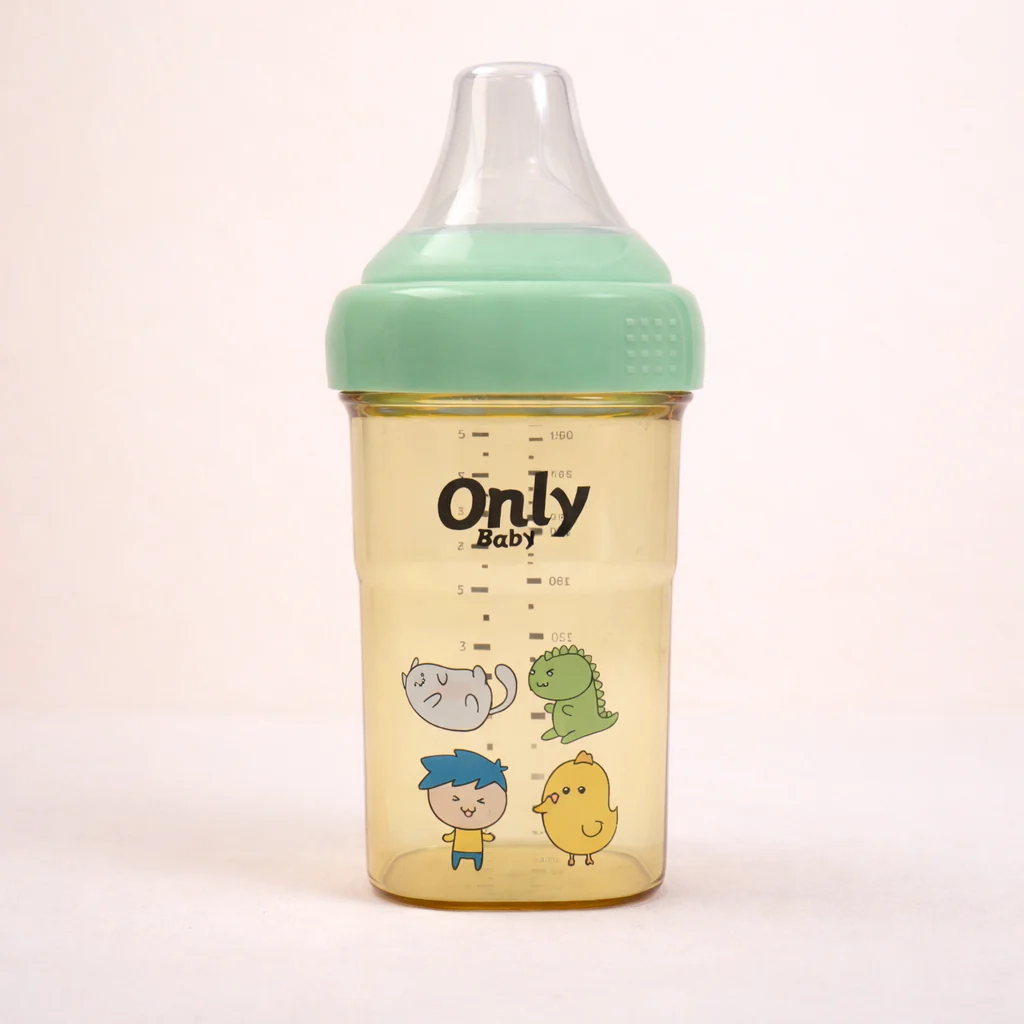 Kids Plastic Sipper Cup Green 240Ml - Sunshine