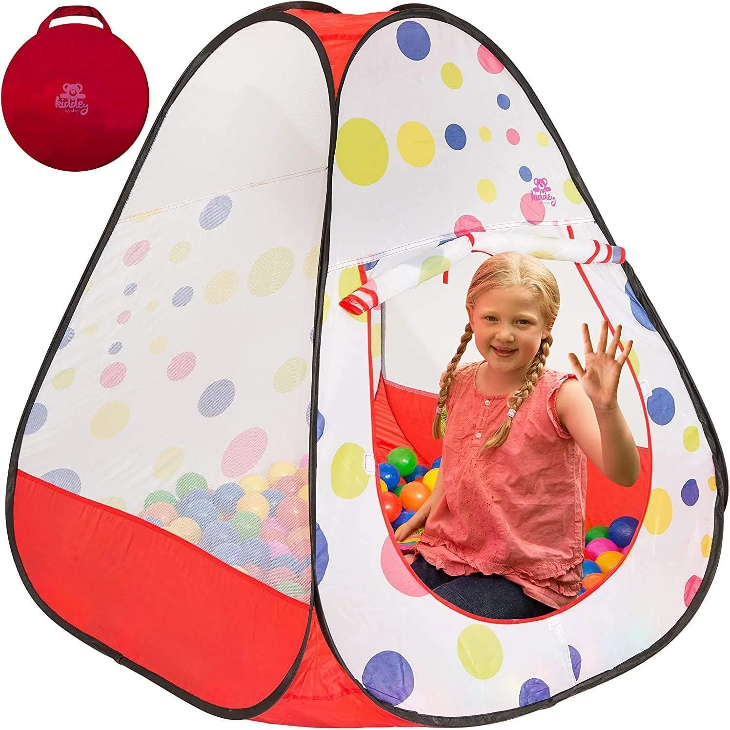 Kids Pop Up Tent House - Sunshine - Image 2