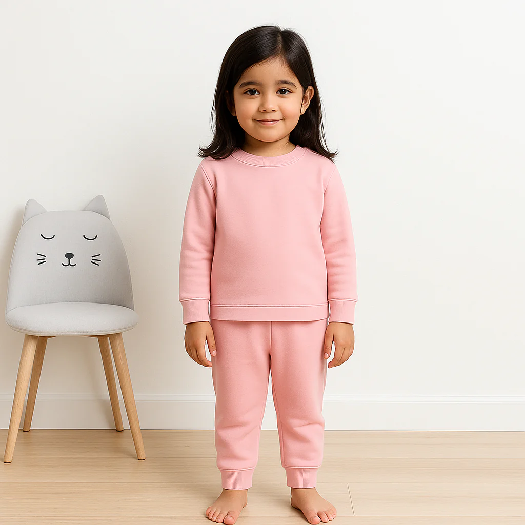Kids Rib Innerwear Baby Pink Sw - Sunshine - Image 2